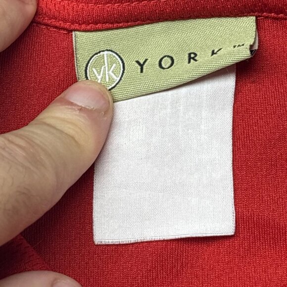 KFC Red Polo Shirt Mens Large Kentucky Fried Chicken Uniform Colonel Logo - Picture 4 of 7